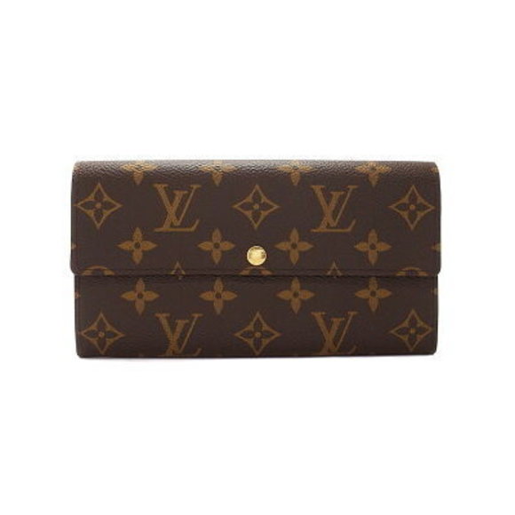 Louis Vuitton Monogram Portefeuille Sarah Bifold Long Wallet - Picture 1 of 5